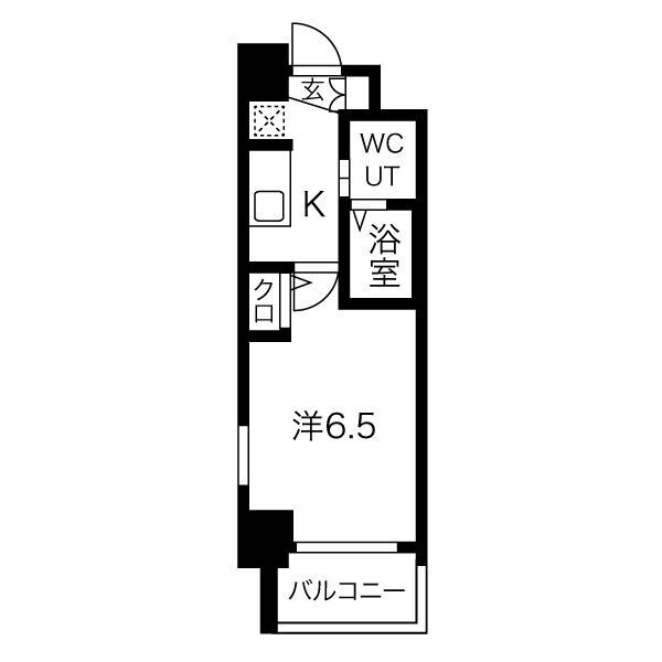 エステムコート難波サウスプレイスⅢラ・パーク　大国小学校区の間取り|エステムコート難波サウスプレイスⅢラ・パーク　間取り