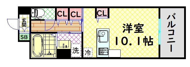 【間取り】 | サニーキャンプ 今池