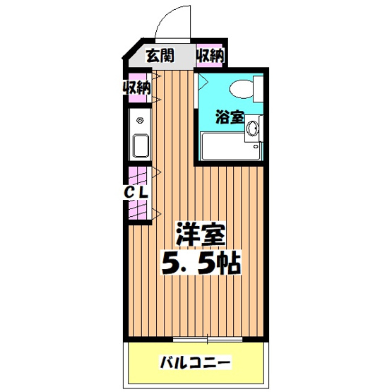 【間取り】 | ルミネール第二