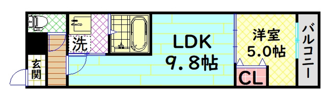 【間取り】 | フジパレス堺大浜公園