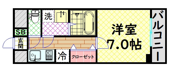 【間取り】 | プリティ-堺