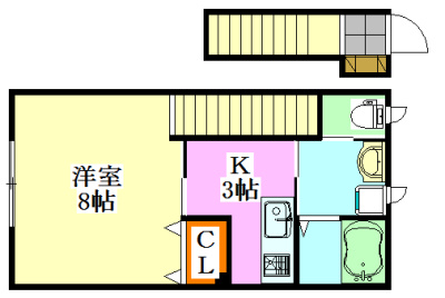 【間取り】 | クレール東船橋