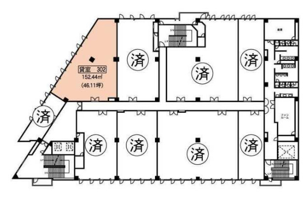 原ターミナルビルの間取り