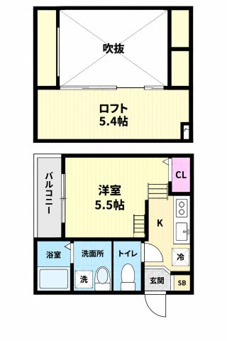 【間取り】 | フェリオ北清水
