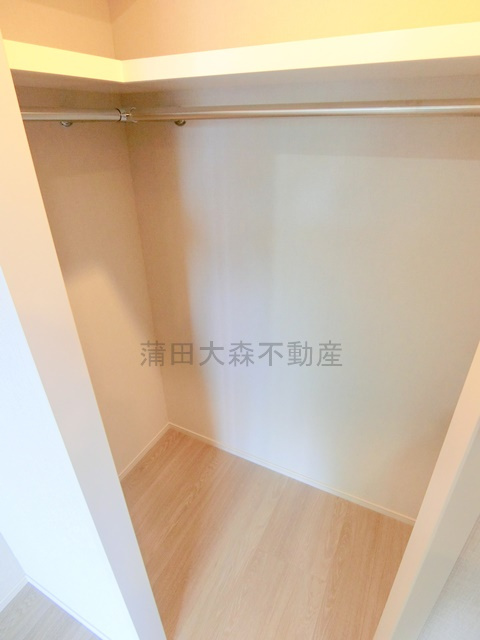 デュオフラッツ大森Eastの収納|洋室収納　ウォークインクローゼット