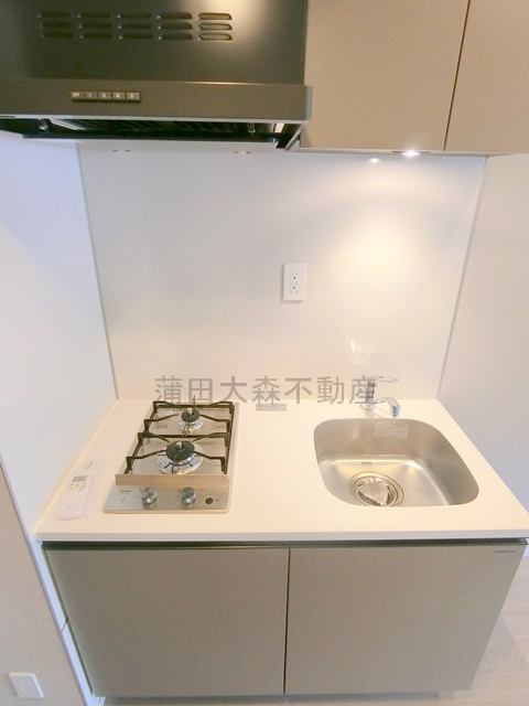デュオフラッツ大森Eastのキッチン|2口ガスキッチン