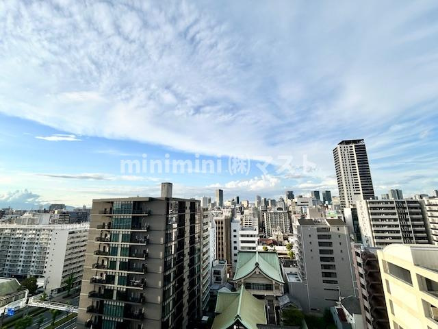 大阪市西区北堀江３丁目の賃貸マンションの展望