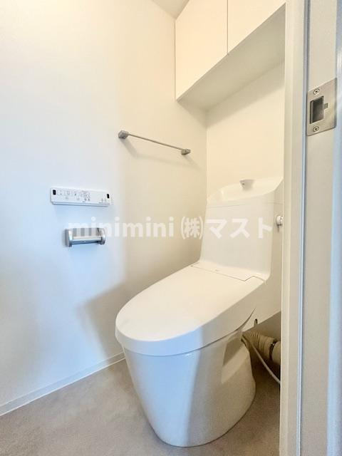 大阪市西区北堀江３丁目の賃貸マンションのトイレ