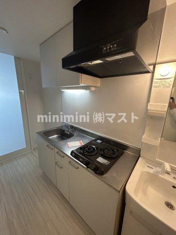 大阪市西区新町１丁目の賃貸マンションのキッチン