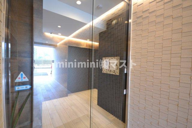 大阪市西区北堀江４丁目の賃貸マンションのロビー