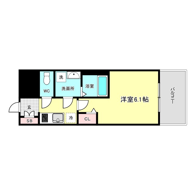 大阪市西区本田２丁目の賃貸マンションの外観