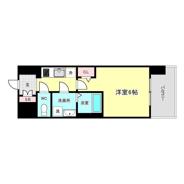 大阪市西区本田２丁目の賃貸マンションの外観