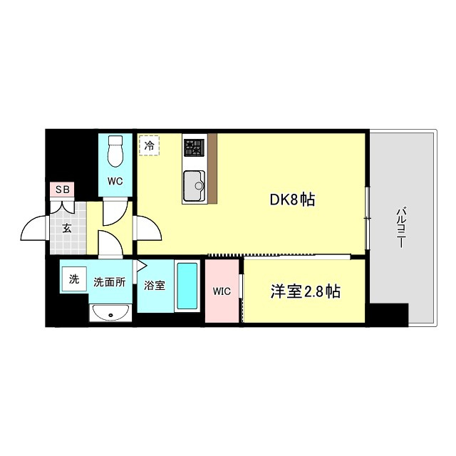 大阪市西区本田２丁目の賃貸マンションの外観