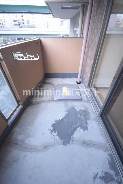 大阪市西区江之子島２丁目の賃貸マンションのバルコニー