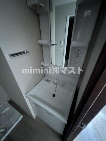 大阪市西区新町３丁目の賃貸マンションの洗面所
