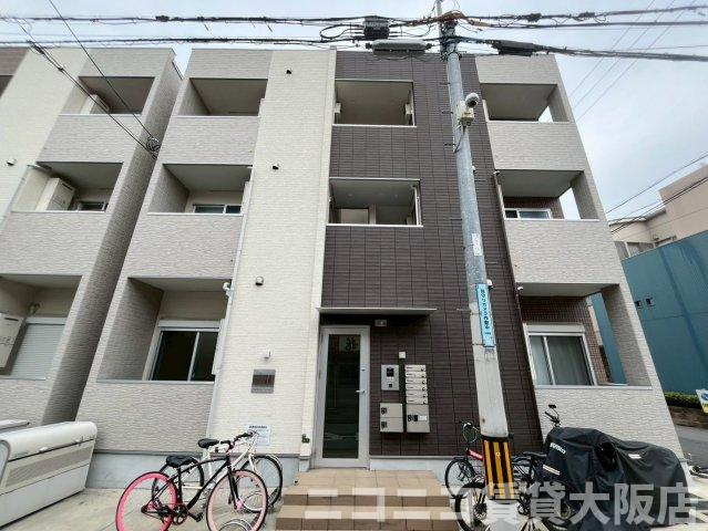 大阪市大正区三軒家西２丁目のアパートの外観
