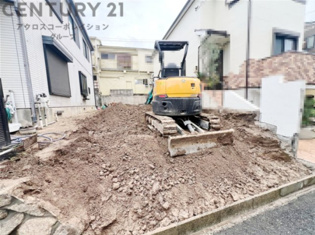 神戸市灘区楠丘町4丁目建築条件付き売り土地の外観