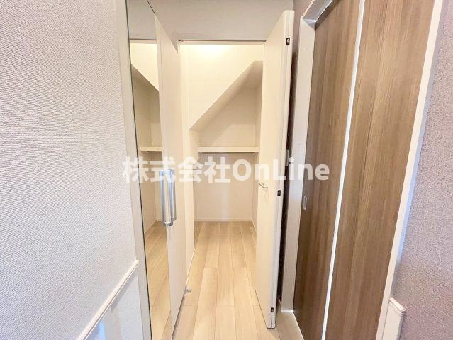 山本町北８丁目アパート（０２８０５１９０１）の収納