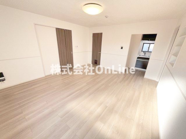 山本町北８丁目アパート（０２８０５１９０１）の居間・リビング