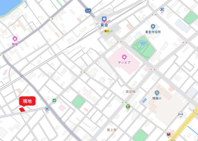 【太陽光発電システム付】東金市東金新築戸建の地図