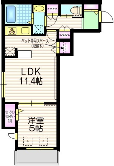グランメゾンの間取り|★南西角部屋２面窓★