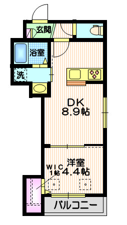 メゾン　シュクレの間取り|★角部屋2面採光★南東向きのお部屋です★