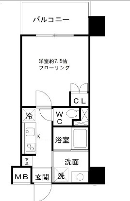 テルマエドムス根岸の間取り|間取りです。