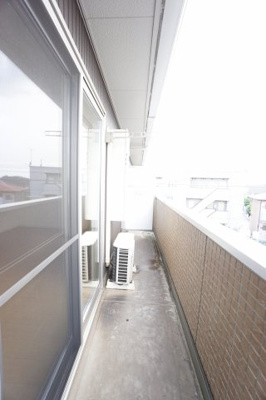 【バルコニー】 | コーポスカイF | ※同物件・同タイプの写真です