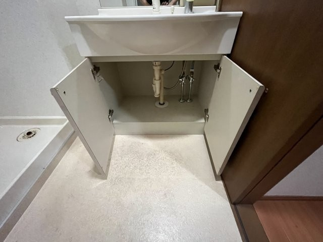 西宮市高松町の賃貸マンションの洗面所