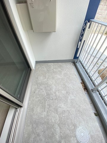 西宮市北昭和町の賃貸マンションのバルコニー