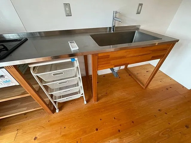芦屋市精道町の賃貸マンションのキッチン