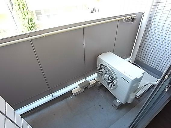 神戸市東灘区本山中町４丁目の賃貸マンションのバルコニー