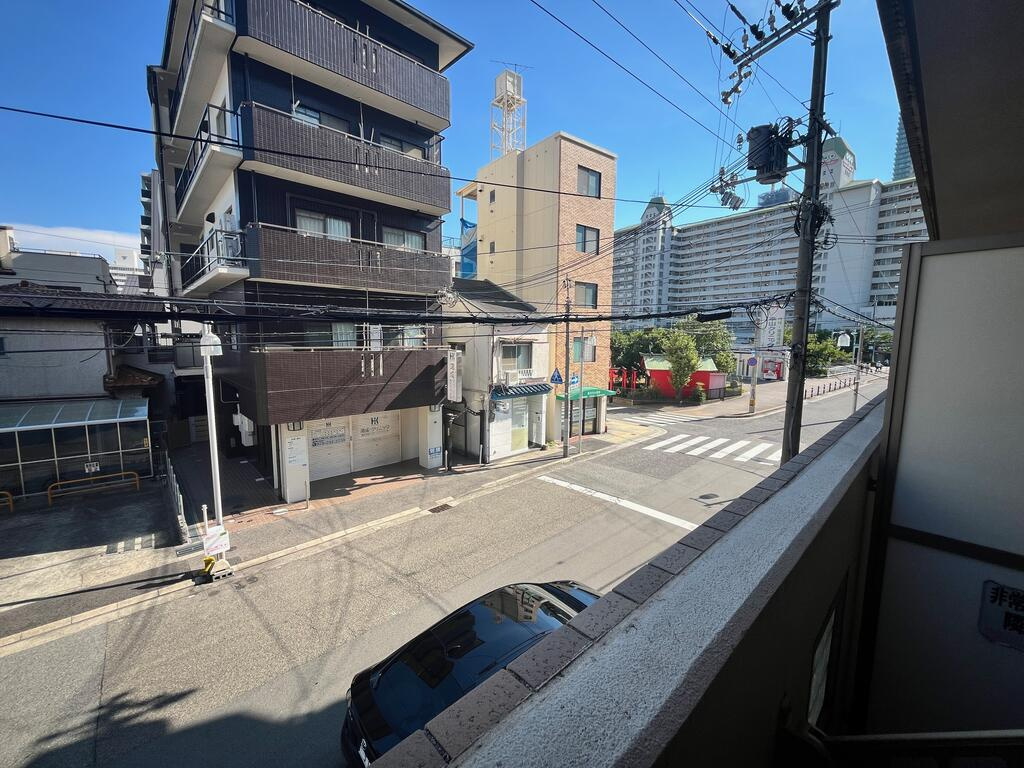 神戸市中央区八雲通６丁目の賃貸マンションの展望