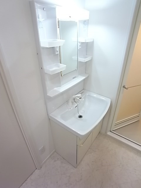 神戸市中央区栄町通５丁目の賃貸マンションの洗面所