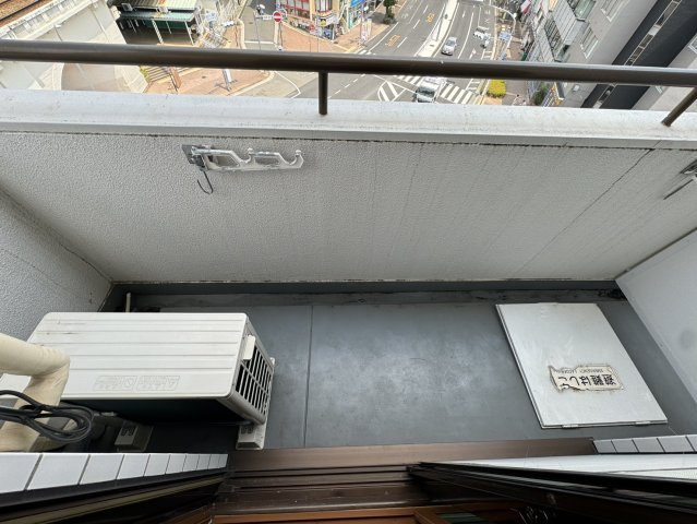 神戸市灘区城内通４丁目の賃貸マンションのバルコニー