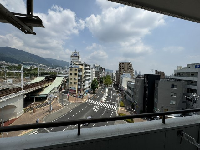神戸市灘区城内通４丁目の賃貸マンションの展望