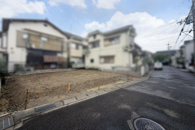 【前面道路含む現地写真】 | 【AVANTIA　アバンティア】　樫原五反田　1期 | 前道約6ｍ