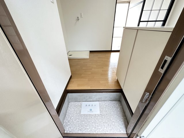 長崎ハイツの玄関
