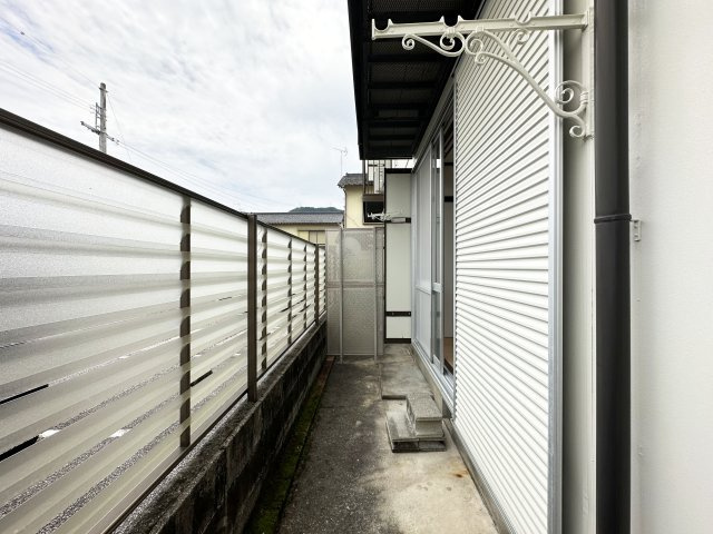 長崎ハイツのバルコニー