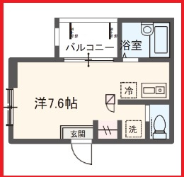 【間取り】 | メルディア四ツ木Ⅳ