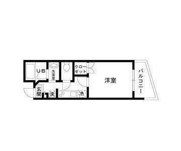 フェリーチェヒライワの間取り|間取りです。