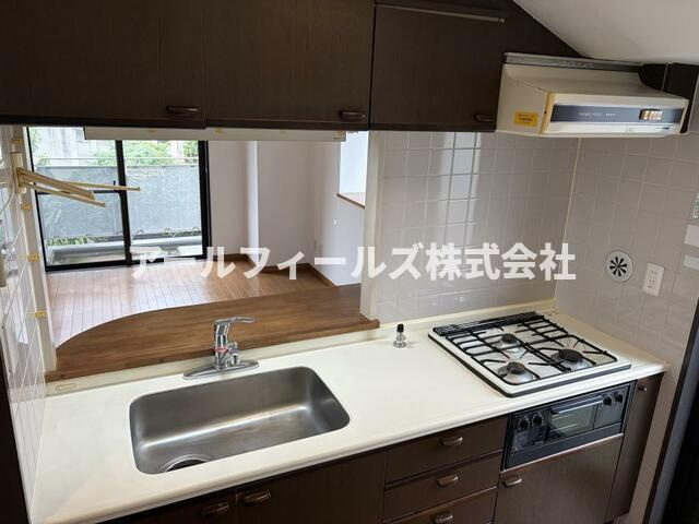 胡録台マンションのキッチン