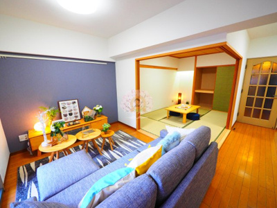 【居間・リビング】 | アブニール白妙 | 別部屋参考写真