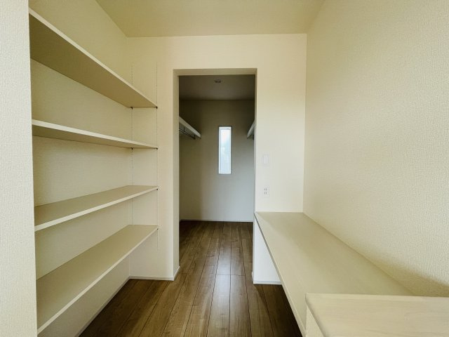 『八王子市新築戸建て』八王子市石川町314【仲介手数料無料】　の収納|～仲介手数料無料☆八王子ひなた不動産～八王子市石川町　新築戸建て