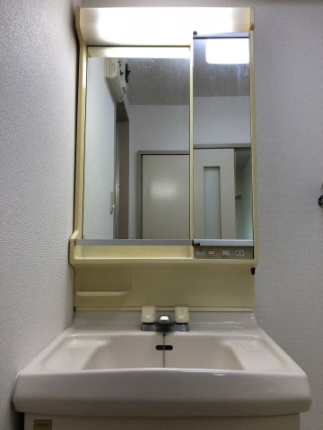 川崎市多摩区宿河原６丁目の賃貸マンションの洗面所