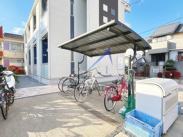 レオネクストCHACHAのその他共用部分|駐輪場です。