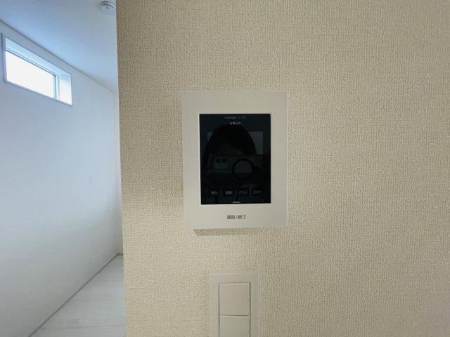 『八王子市新築戸建て』八王子市石川町314【仲介手数料無料】　の防犯設備|～仲介手数料無料☆八王子ひなた不動産～八王子市石川町　新築戸建て