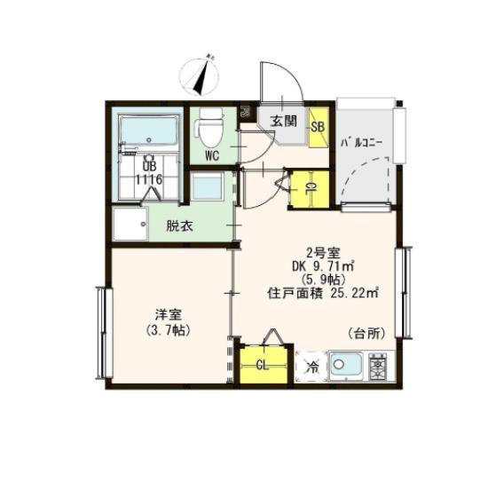 【間取り】 | イルソーレ金町