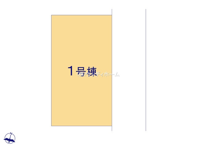 越谷市弥十郎4期　新築一戸建ての区画図