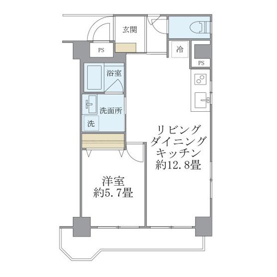 【間取り】 | ＩＳＭ西日暮里